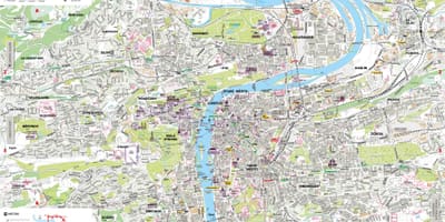 街道地的布拉格捷克共和国